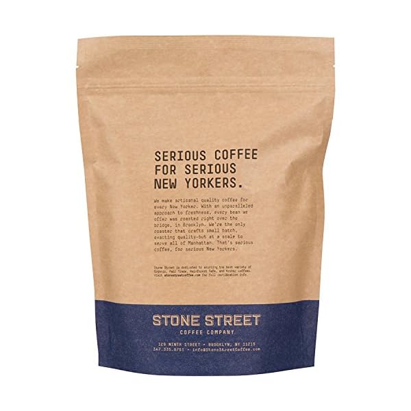 Stone Street Knee Buckling Espresso Coffee, Ground, High Caffeine Blend