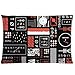 Twenty One Pilots Custom Cotton&Polyester Zippered Pillowcase 20x26 (Twin Sides)