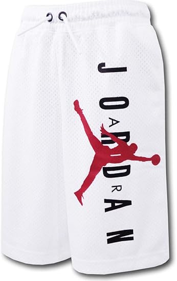 Amazon Jordan ジョーダン キッズ ジュニア ショーツ Shorts バスパン ハーフパンツ 白赤黒 キッズサイズ S 並行輸入品 ボーイズ 通販