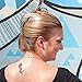 Original Stretch Non-Slip Hair Clip for Thick, Curly, Wavy Hair - Put Your Hair Up in Seconds with No Damage, Creases, or Pain (Large, Light Blue Sparkling Beaded )