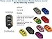 Black Silicone Key Fob Cover Case Smart Remote Pouches Protection Key Chain Fits: Toyota 4Runner 99-09 w/hatch button