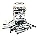 Team Golf NCAA Purdue Boilermakers Jar Of 175 Golf Tees 2-3/4