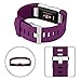 Vancle Bands for Fitbit Charge 2 Special Edition, Adjustable Replacement Accessory Sport Wrist Band (No Tracker), Plum, Large