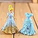 GIDDY UP RIDES 8pcs Cute Princess Action Figures Changed Dress Doll Kids Boy Girl Toy Set Gift