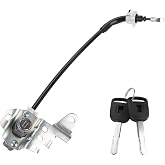 Driver Door Lock Cylinder with Cable for Honda Civic 2006-2011 | Fits Honda Civic four-door 2006-2011; front left lock cylinder with cable and two keys; replaces 72185-SNA-A01; verify OE