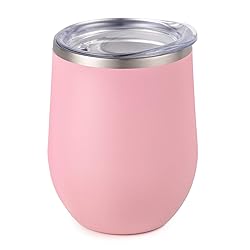 Maars Bev Stainless Steel Stemless Wine Glass