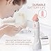 Facial Cleansing Brush, multifun Food Grade Silicone Face Brush for All Skin Types, Waterproof Electric Deep Cleansing Brush, Gentle Exfoliating and Removing Blackhead, Massaging