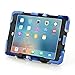 ACEGUARDER Apple Ipad Mini 2 Case Waterproof Rainproof Shockproof Kids Proof Case for Ipad Mini 2 (Gifts Outdoor Carabiner + Whistle + Handwritten Touch Pen) (NAVY/BLACK)