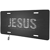 Beabes Jesus Front License Plate Cover F Buy Online In Japan At Desertcart
