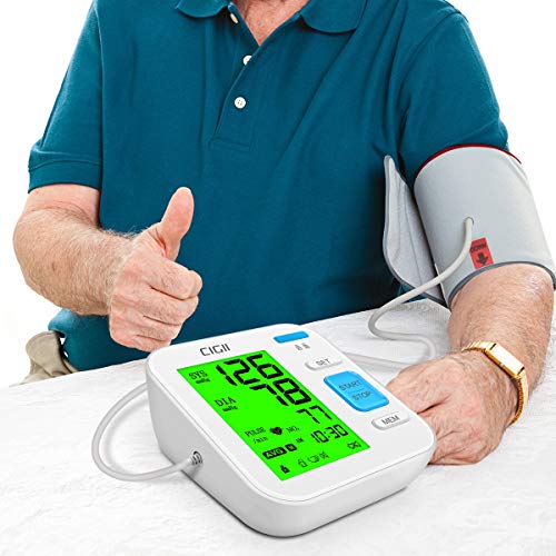 CIGII Blood Pressure Monitor 3 Colors LCD Backlight Upper Arm Bp