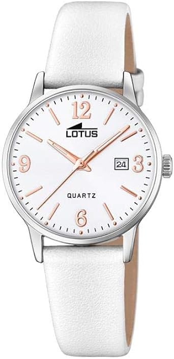 Lotus Reloj Analógico para Mujer de Cuarzo con Correa en ...