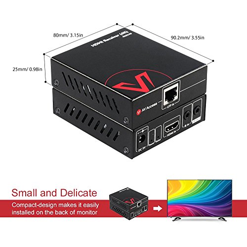 3 Extender+1080P+197ft+HDMI1+4+Bi+Directional+Equalization