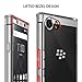 Ringke Fusion Compatible with BlackBerry KEYone Case Crystal Clear PC Back TPU Bumper Drop Protection, Shock Absorption Technology Raised Bezels Protective Cover - Clear