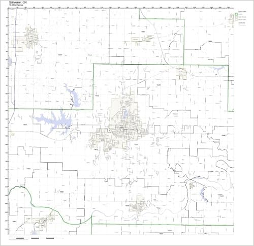 Stillwater Zip Code Map Stillwater, Ok Zip Code Map Not Laminated: Office Products - Amazon