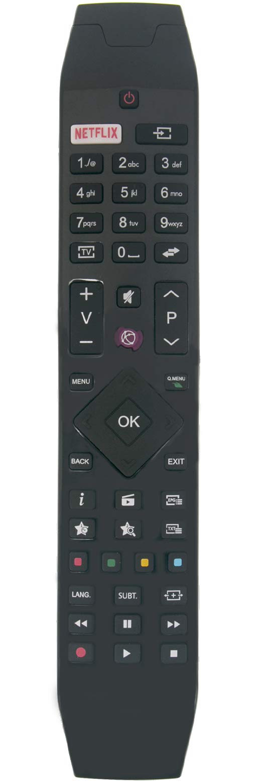 VINABTY RC49141 Remote Control Replacement fit for Hitachi 43HL15W64 32HB4T62 A 55HGW69 K 65HL15W64 65HL15W64A 65HZ6W69A 32HB5W66I 2HB4T41 32HB4T61 32HB4T61-Z