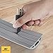 10-Foot Cord Cover - Floor Cable Management Kit for Indoor or Outdoor Use - 3-Channel Cable Raceway for Sidewalks or Walkways by Simple Cord (Gray)