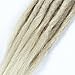 AOSOME 20Strands Dreadlocks Extensions 100% Handmade Crochet Bleached Blonde Synthetic Hair Locs Extension Reggae Hair,20inchthumb 4