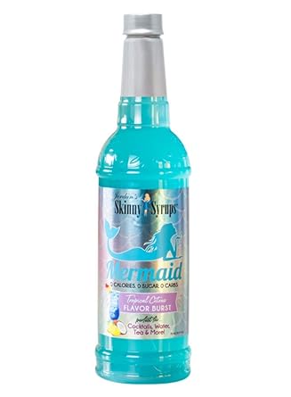 Amazon Com Jordan S Skinny Syrups Ice Cream Collection Mermaid
