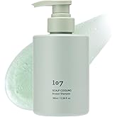 107 SCALP COOLING Breeze Shampoo - Soothing & Refreshing scalp cooling shampoo with 3-Year Aged Fermented Mugwort Vinegar – Scalp Care, Sebum Control (12.84 oz)