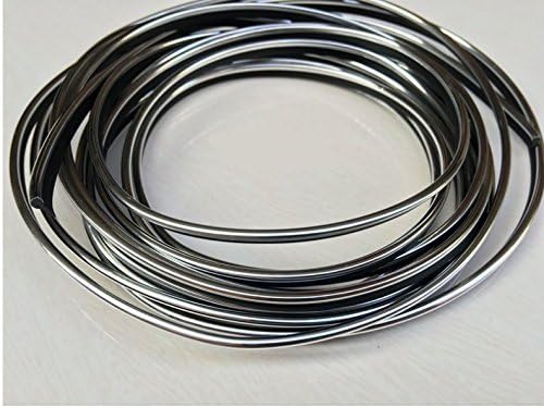 SJDZ 3D DIY Automobile Car motor Interior Exterior Decoration Moulding Trim Strip line Sticker Car interior trim (5M PlatingSilver)