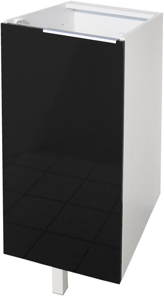 Meuble haut de cuisine 30 cm, 1 porte - ECO Blanc laqué