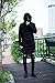 ByTheR Men's Social Best Large Cowl-Neck Unique Niche T-Shirts One Size Black