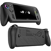 Coyktonty Silicone Protective Case for ROG Xbox Ally X/ROG Xbox Ally,Comprehensive Protection Dirt and Scratch Resistant, Impact Resistant, Heat dissipating Design with Bracket (Black)