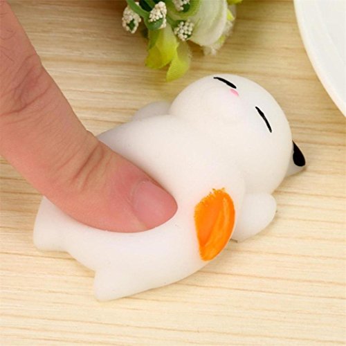 Mochi Squishy Decompression Toys, FEITONG 3pcs /4pcs /5pcs /10pcs Medium Mini Soft Squishy Toys (3pcs)