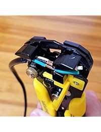 Herramienta de corte de alambre automático, cortador y crimpadora de Smartari   Juego de alicates portátiles y resistentes para una mano fácil de alta precisión, uso industrial y profesional con aislamiento de seguridad.