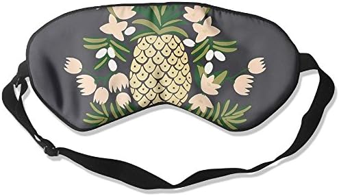 Bdna Sleep Eyes Masks Pineapple Pattern Sleeping Mask For Travelling, Night Noon Nap, Mediation Or Yoga