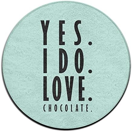 Yes I Do Love Chocolate Funny Logo Cool Home Welcome Doormat