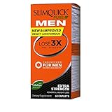 Slimquick Pure Men dietary supplement, 60 Count, Lose 3x the weight (Packaging may vary)