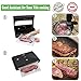 Joly Joy Compact 2-in-1 Vacuum Sealer Fresh Food Saver With 10 Pcs BPA Free Vacuum Bags Manual Pulse Function for Home Use Sous Vide, Dry & Moist Foods Preservation