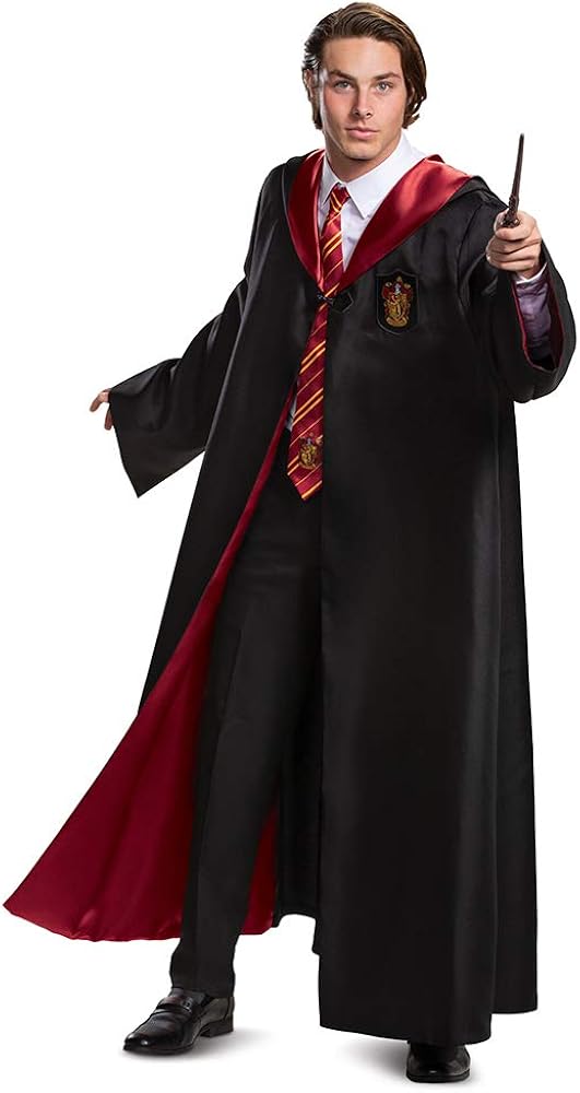 Disguise Harry Potter Gryffindor Robe Prestige Adult Costume Accessory: Clothing