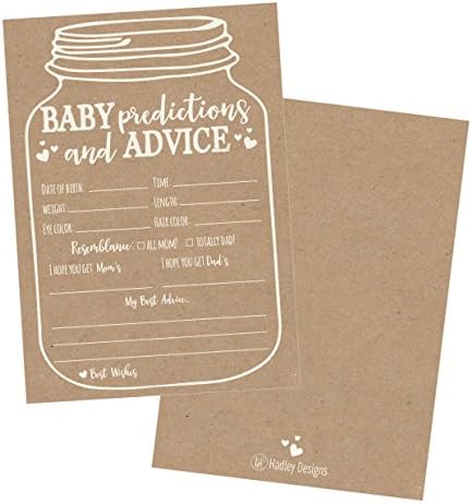 50 Mason Jar Advice and Prediction Cards