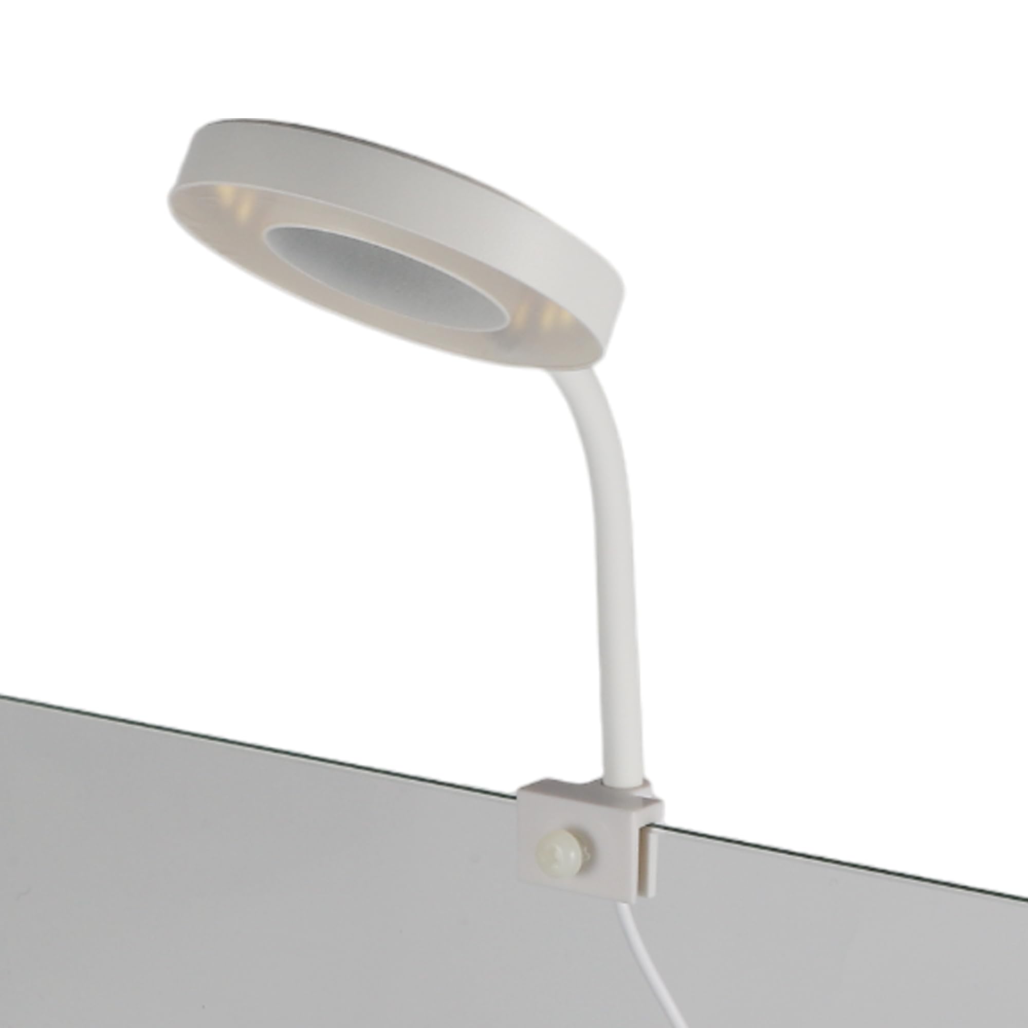 CAPASTEC Fish Tank Light, Aquarium Light, USB Small Aquarium Light with Timer, 360° Rotate Aquarium Lamp, White