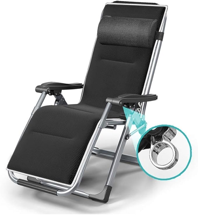 Chaises Pliantes zéro gravité à Usage intensif, Chaise inclinable