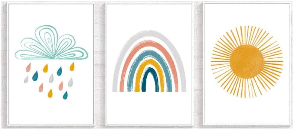 nursery rainbow wall art