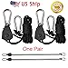 Adjustable LED Grow Light Hangers,Hydroponic Grow Light Yoyo Hangers for LED Grow Light HPS Bulb Fixture,Carbon Filters,Ventilation Equipment