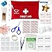 GL Gear Portable First Aid Kit Medical Survival Bag,Mini Emergency Bag for Car,Home,Picnic,Camping,Travelling and Other Outdoor Activies(41pcs/Set),Complete Home Medical Bag,Free Bonus Offered