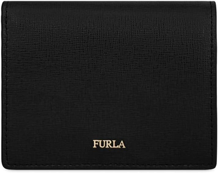 Furla Babylon Women's Bi-Fold Wallet Black Onyx One size