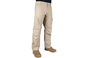 LA POLICE GEAR LAPG Men's Urban Ops Tactical Pants, Gusseted Crotch Cargo Pants, Ripstop Work Pants, Water & Stain Resistant Pants for Men