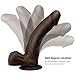 Realistic Silicone Dildo with Strong Suction Cup for Sex Toys, LUV-SPOT Body-Safe Material Hands-Free Lifelike Penis Adult Sex Play for Women and Couples
