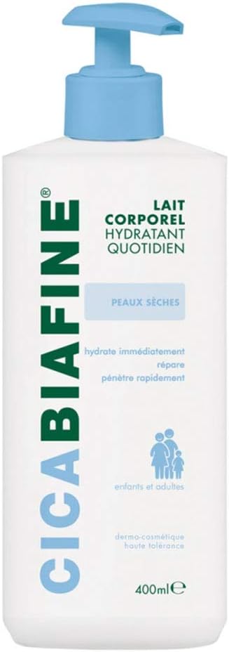 CicaBiafine Daily Hydrating Body Milk 400ml, Child, 4.88 ml (Pack of 82)