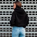 Gift Hub Black Hoodies Unisex XL 2 Pack Cotton Sweatshirt Workwear UK view 5