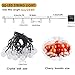 Solar String Lights 2-Pack 30 LED 19.8ft Globe Outdoor Waterproof Crystal Ball Christmas Decoration Lights Solar Patio Lights Decorative for Xmas Tree Garden Home Lawn Wedding Party Holiday