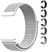 Cooldot 20mm Quick Release Nylon Sport Loop Smartwatch Replacement Strap Bands with Adjustable Closure, Compatible with Galaxy Watch Active 40mm/Galaxy Watch 42mm/Gear S2 Classic (Seashell)