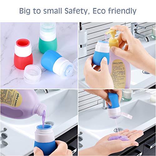 PuGez Salad Dressing Container to Go, Squeezy Portable Salad Dressing Bottles, Salad Dressing