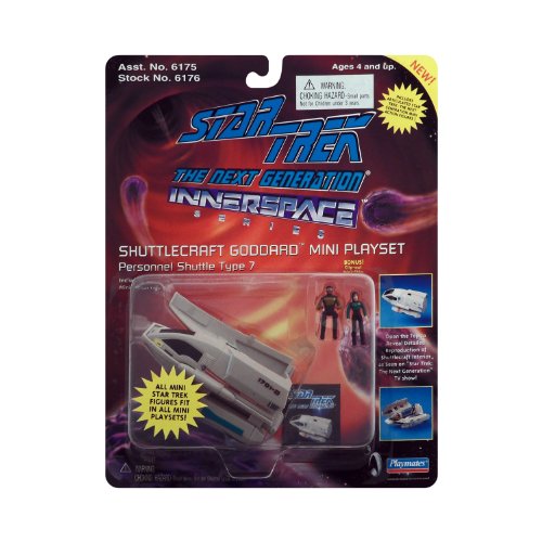 Star Trek the Next Generation Micro Machine Shuttlecraft Goddard Mini Playset