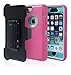 iPhone 6 Case, Phone Protective Case With Belt Clip, Hard Armor Dual Layer Protector. Rugged But Not Bulky, Shock Absorbent, Apple iPhone 6 Max Protection